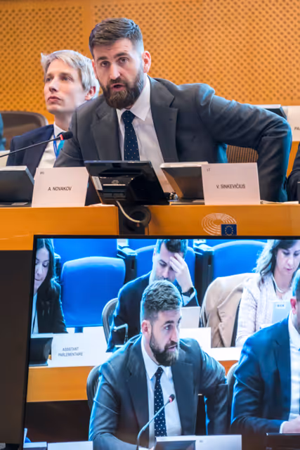 Fotografija 24: EP delegation to the Conciliation Committee meeting on Air passenger rights
