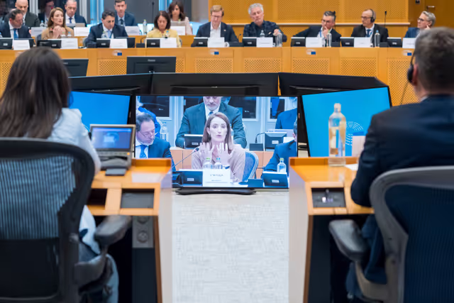 Valokuva 3: Conciliation Committee meeting on Air passenger rights