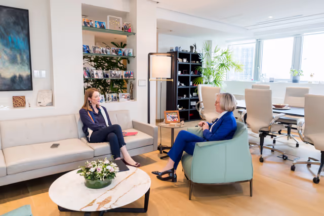 Roberta METSOLA, EP President meets with Mairead McGUINNESS, Special Envoy for the promotion of Freedom of Religion or Belief (FoRB) outside the EU