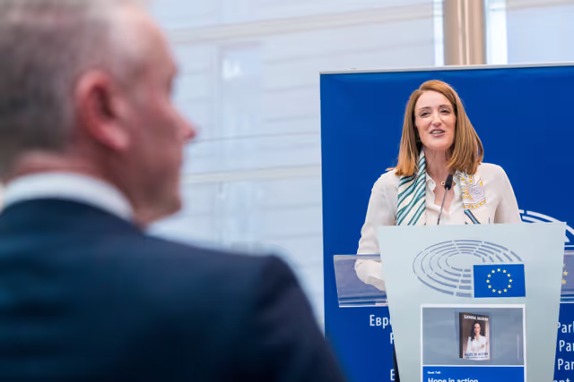 Speech by Roberta METSOLA, EP President and presentation by Sanna MARIN, former Prime Minister of Finland of the book 'Hope in Action'