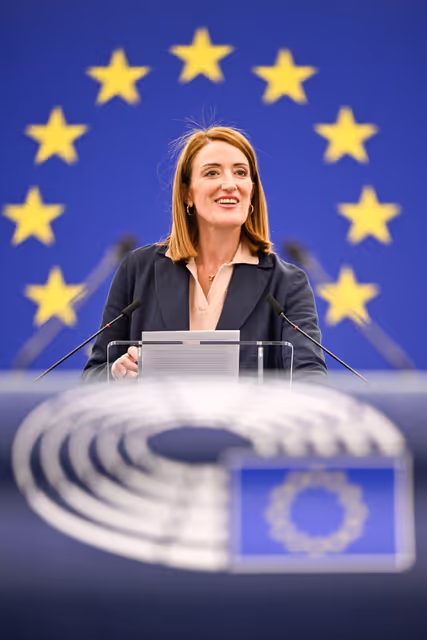 Fotografia 14: EP Plenary session - Resumption of session and order of business