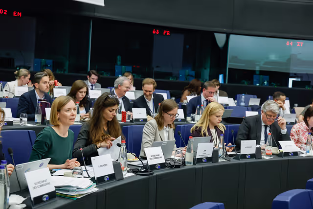Φωτογραφία 16: LIBE IMCO - Trilogue on Digital omnibus on AI
