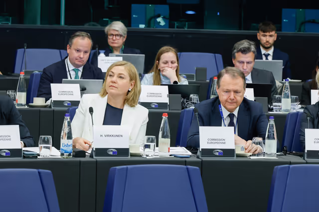 Φωτογραφία 14: LIBE IMCO - Trilogue on Digital omnibus on AI