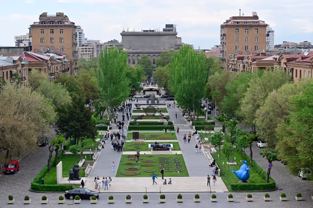 General views of Yerevan (Armenia)