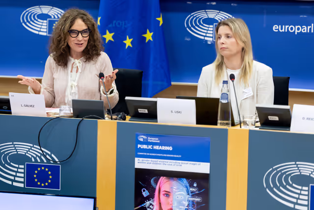 Foto 15: FEMM - Hearing on AI, gender-based violence including sexual images of women and children: the case of Grok