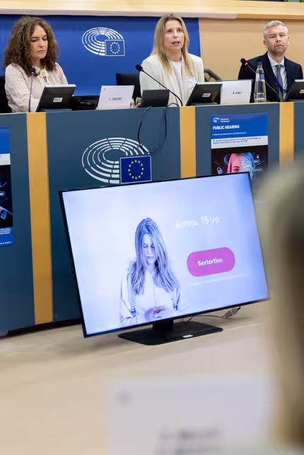Foto 9: FEMM - Hearing on AI, gender-based violence including sexual images of women and children: the case of Grok