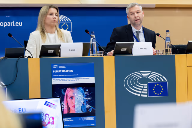 Foto 4: FEMM - Hearing on AI, gender-based violence including sexual images of women and children: the case of Grok