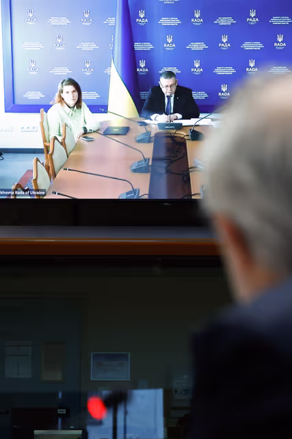 Photo 20 : AFET - Exchange of views with Members of the Verkhovna Rada of Ukraine on situation in Ukraine and Ukraine's path towards EU accession