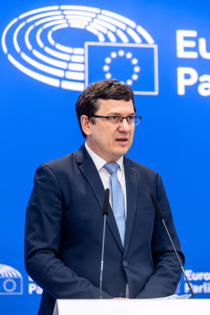 Foto 11: Press conference on the outcome of the seventeenth meeting of the EU-Moldova Parliamentary Association Committee