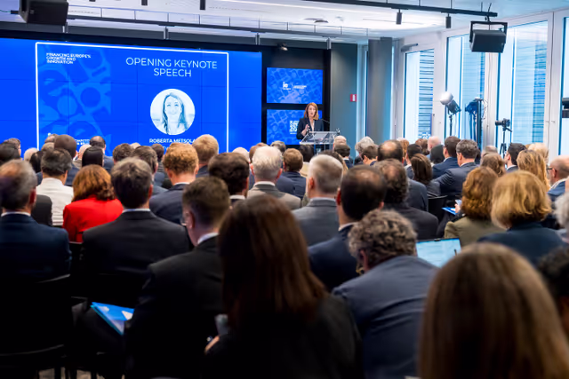 Keynote speech by Roberta METSOLA, EP President at IE Competitiveness Hub Brussels