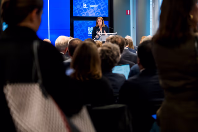 Keynote speech by Roberta METSOLA, EP President at IE Competitiveness Hub Brussels