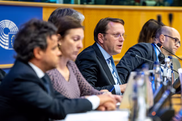 Foto 7: SANT - Structured dialogue with Olivér Várhelyi, Commissioner for Health and Animal Welfare