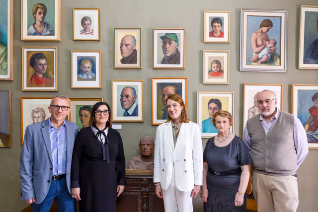 Official visit of Roberta METSOLA, EP President to Malta - Visit of a cultural and artistic exposition