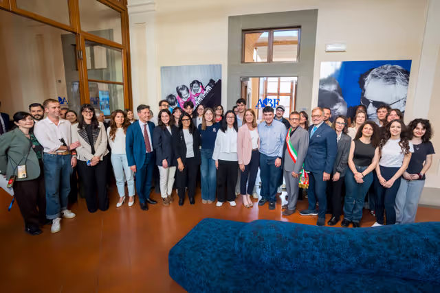 Official visit by Roberta METSOLA, EP President, to Florence and Roma (Italy) -  Meeting with the Andrea Bocelli Foundation