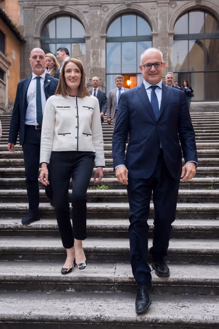 Fotografie 48: Official visit by Roberta METSOLA, EP President, to Florence and Roma (Italy) - ‘Luci d’Europa’ on the occasion of Europe Day