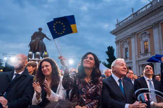 Fotografie 27: Official visit by Roberta METSOLA, EP President, to Florence and Roma (Italy) - ‘Luci d’Europa’ on the occasion of Europe Day