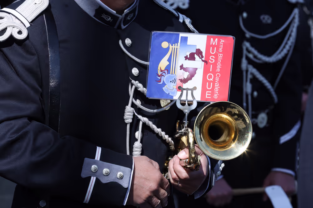Open Day 2026 in Strasbourg- Official opening ceremony, marked by the lifting of European colors by the Eurocorps