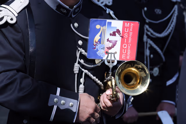 Fotografi 23: Open Day 2026 in Strasbourg- Official opening ceremony, marked by the lifting of European colors by the Eurocorps