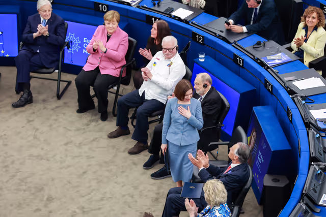 Photo 35: EP Plenary Session - European Order of Merit – Conferral ceremony