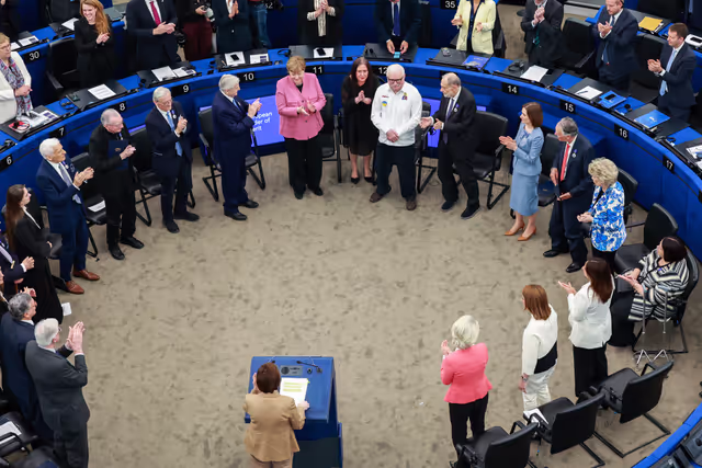 Photo 50: EP Plenary Session - European Order of Merit – Conferral ceremony