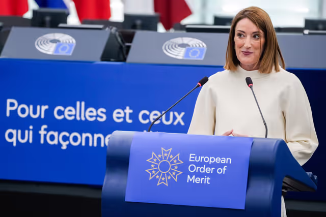 Photo 5: EP Plenary Session - European Order of Merit – Conferral ceremony