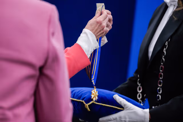 Photo 35: EP Plenary Session - European Order of Merit – Conferral ceremony