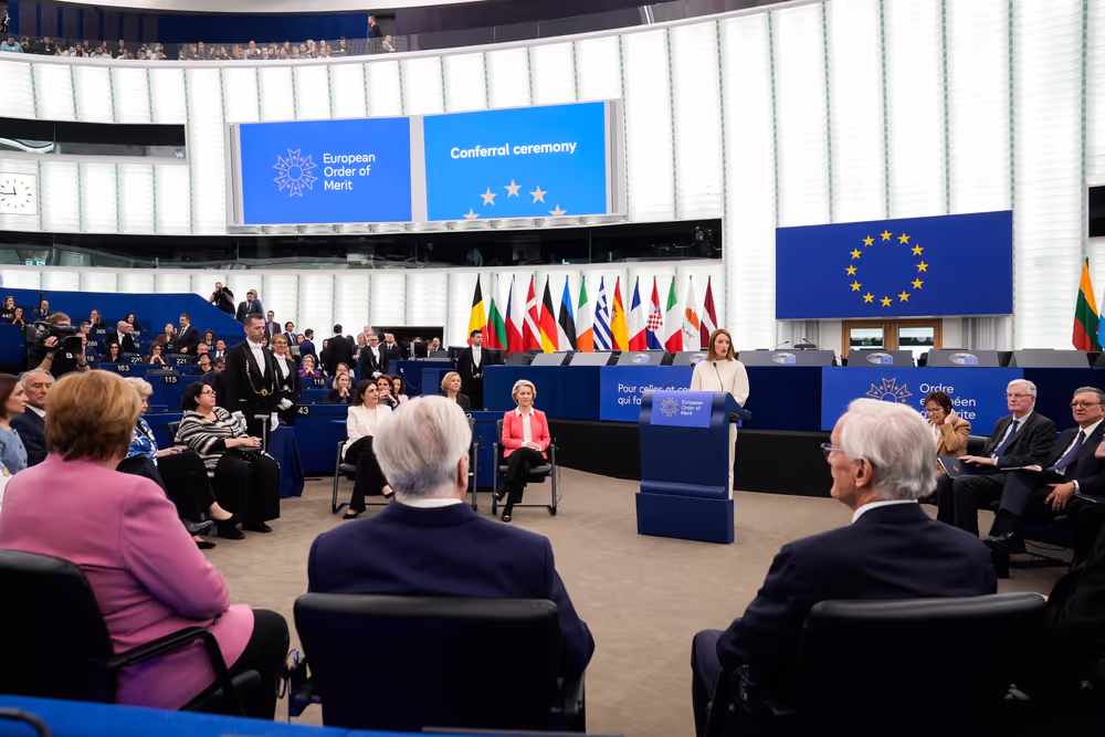 EP Plenary Session - European Order of Merit – Conferral ceremony