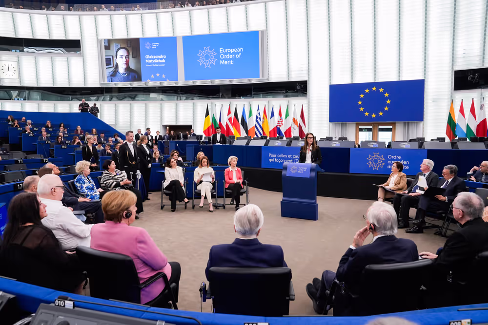 EP Plenary Session - European Order of Merit – Conferral ceremony