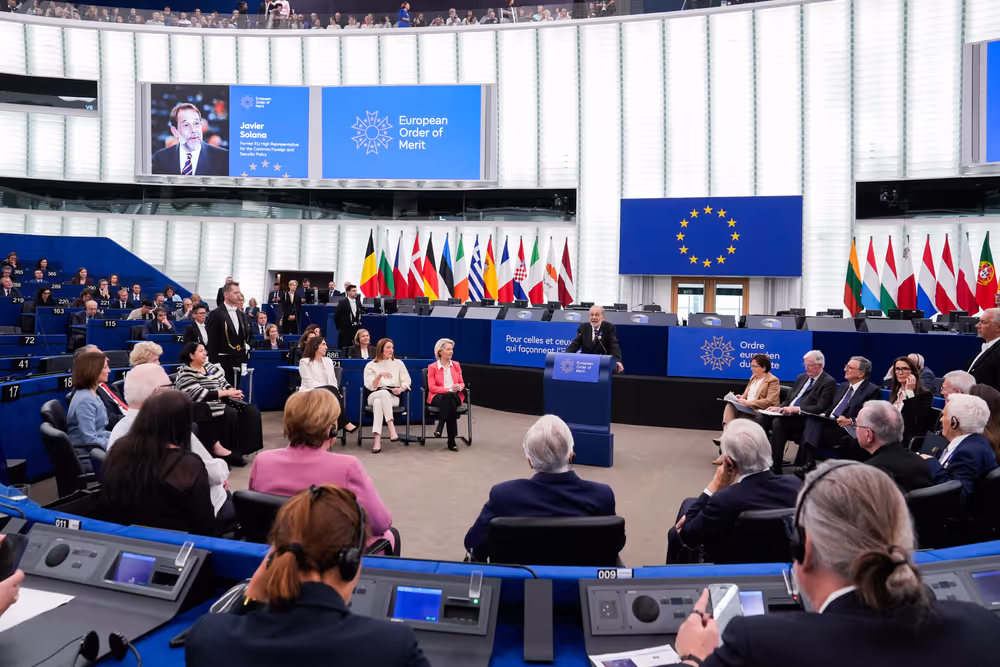 EP Plenary Session - European Order of Merit – Conferral ceremony