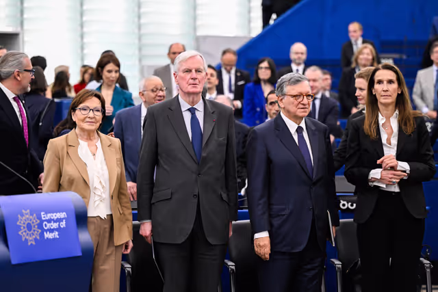 Photo 22: EP Plenary Session - European Order of Merit – Conferral ceremony