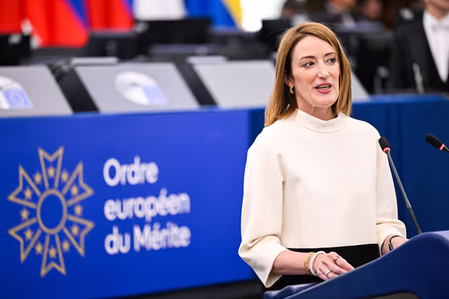 Photo 21: EP Plenary Session - European Order of Merit – Conferral ceremony