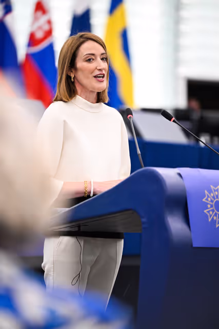 Photo 16: EP Plenary Session - European Order of Merit – Conferral ceremony