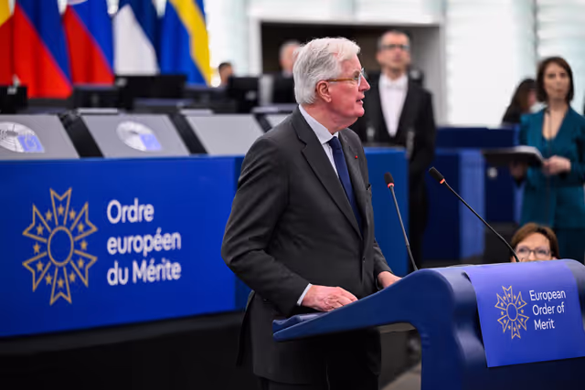 Photo 40: EP Plenary Session - European Order of Merit – Conferral ceremony