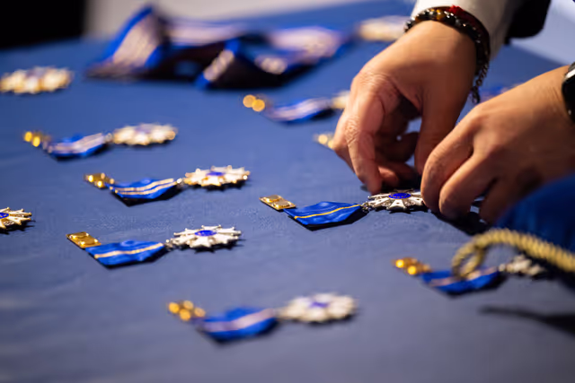 Photo 33: EP Plenary Session - European Order of Merit – Conferral ceremony