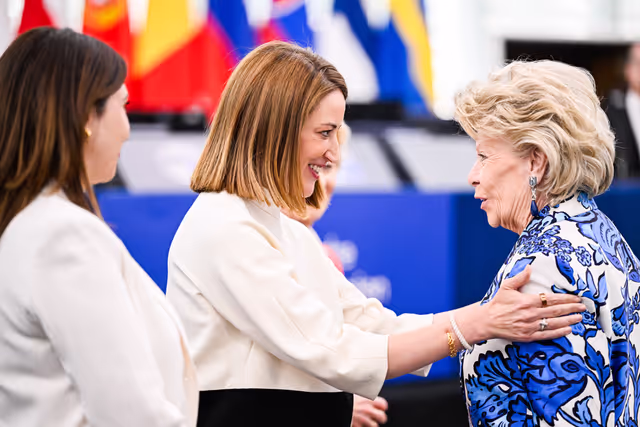 Photo 31: EP Plenary Session - European Order of Merit – Conferral ceremony