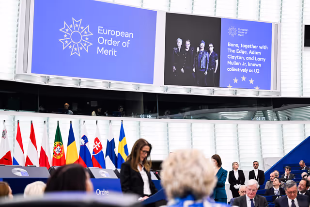 Photo 10: EP Plenary Session - European Order of Merit – Conferral ceremony