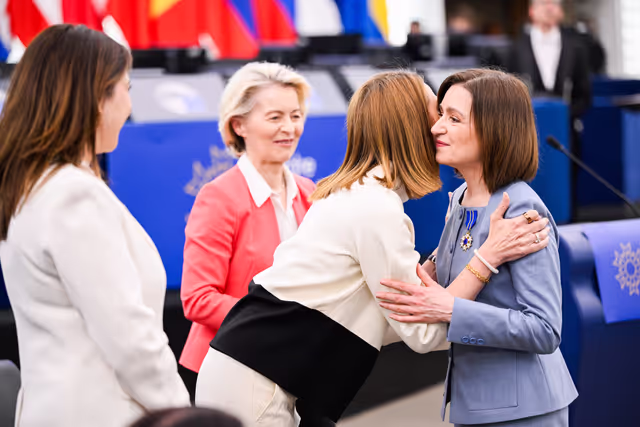 Photo 46: EP Plenary Session - European Order of Merit – Conferral ceremony