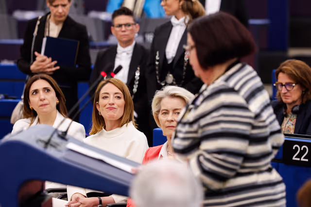 Photo 11: EP Plenary Session - European Order of Merit – Conferral ceremony