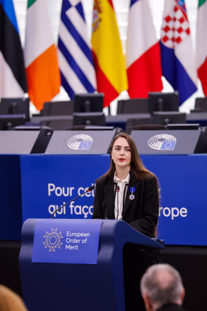 Photo 49: EP Plenary Session - European Order of Merit – Conferral ceremony