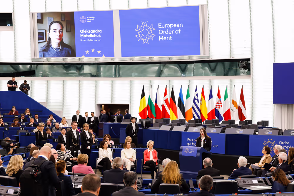 EP Plenary Session - European Order of Merit – Conferral ceremony