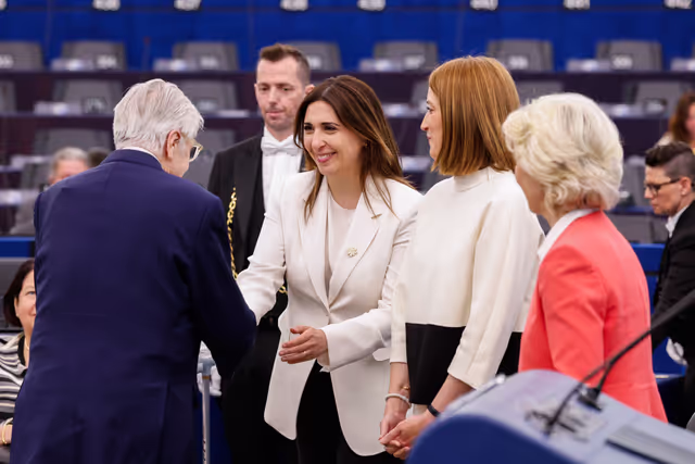 Photo 46: EP Plenary Session - European Order of Merit – Conferral ceremony