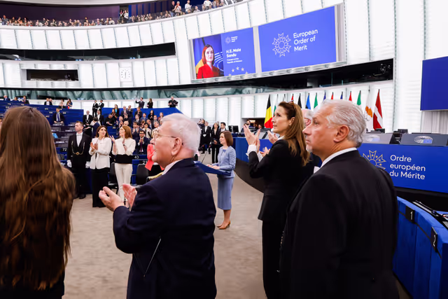 Photo 36: EP Plenary Session - European Order of Merit – Conferral ceremony