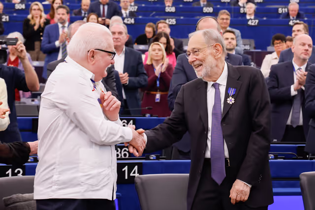 Photo 19: EP Plenary Session - European Order of Merit – Conferral ceremony