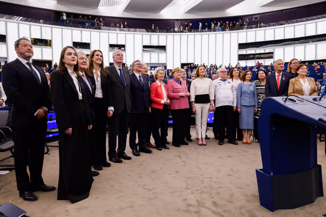 Photo 17: EP Plenary Session - European Order of Merit – Conferral ceremony