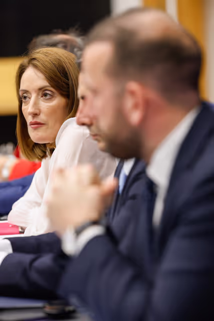 Foto 30: EP delegation to the Conciliation Committee meeting on Air passenger rights