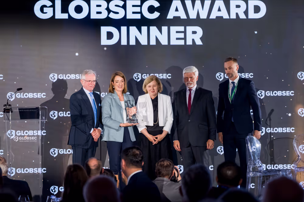 GLOBSEC Award Ceremony: Award and acceptance speech by Roberta METSOLA, EP President