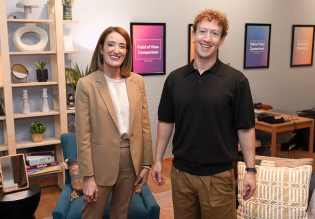Official visit by Roberta METSOLA, EP President to San Francisco (USA) - Visit of the META Campus