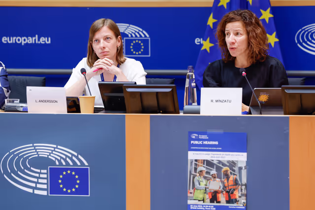 EMPL - Exchange of Views with Exchange of views with Roxana Mînzatu, Executive Vice-President for Social Rights and Skills, Quality Jobs and Preparedness on the Social package