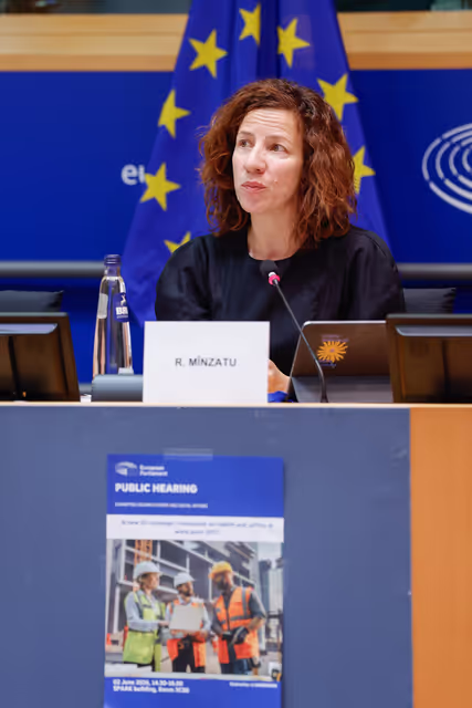 EMPL - Exchange of Views with Exchange of views with Roxana Mînzatu, Executive Vice-President for Social Rights and Skills, Quality Jobs and Preparedness on the Social package