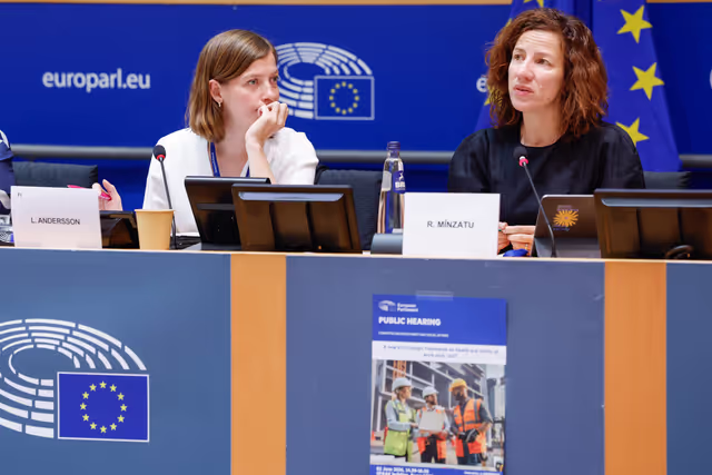EMPL - Exchange of Views with Exchange of views with Roxana Mînzatu, Executive Vice-President for Social Rights and Skills, Quality Jobs and Preparedness on the Social package